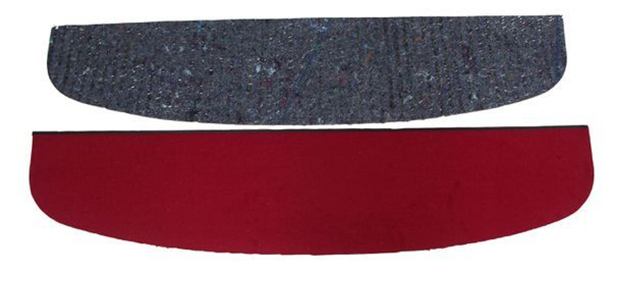 Hutablage für Volvo 140, 164, Baujahr 1970, roter Textilbezug