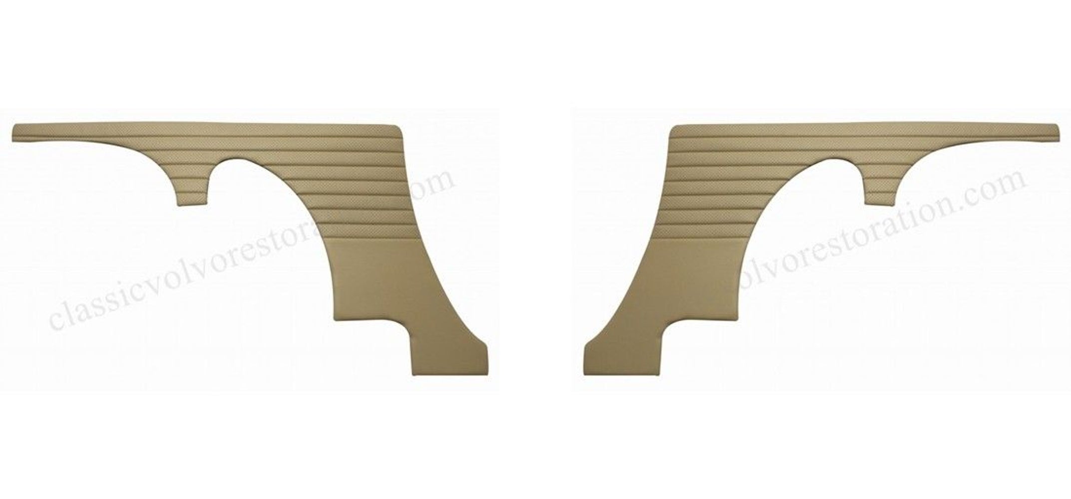 Heckverkleidung für Volvo 1800 (1961–62), weiß