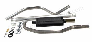Auspuffanlage für Volvo Amazon, Baujahre 1962-66, 2" Sport