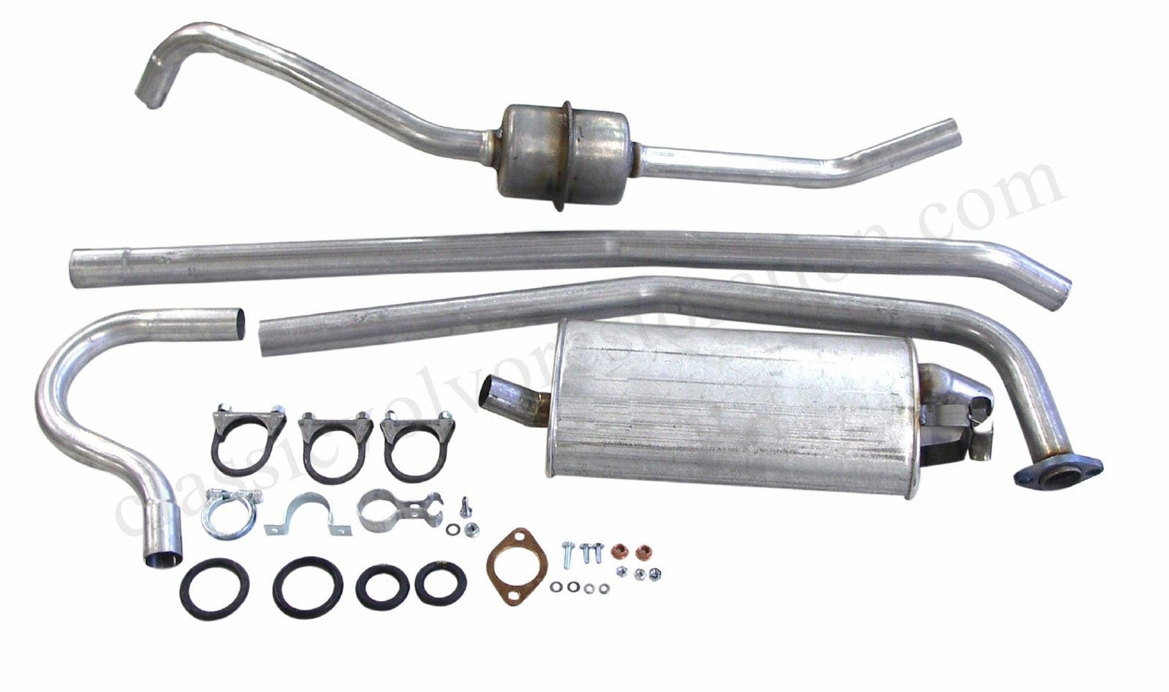 Auspuffanlage für Volvo Amazon Kombi, 1962-66, B18 — bild 1 av 3