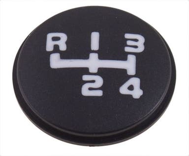 Symbol-Scheiben-Schaltknauf für Volvo 240, 740