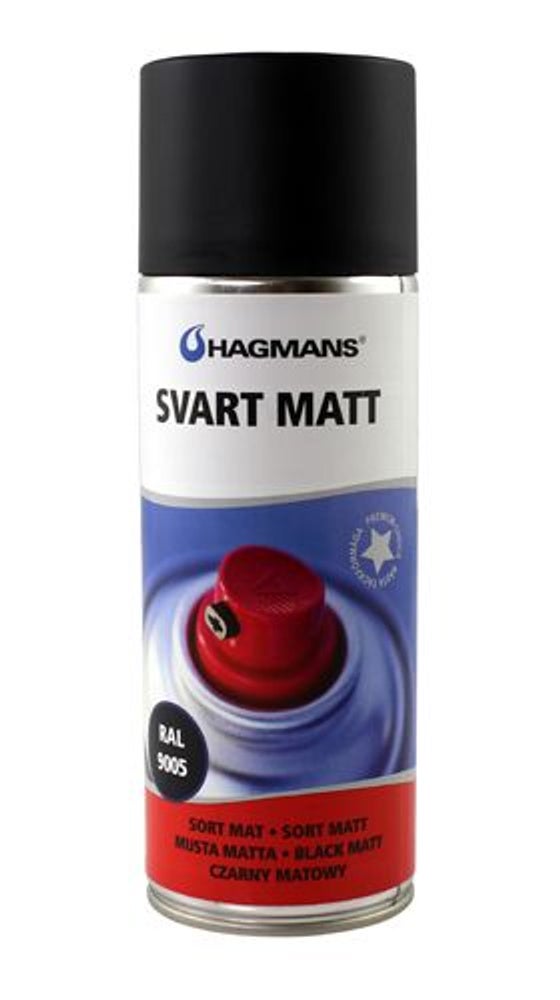 Lack matt schwarz, 400 ml Spray