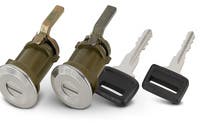 Schließzylindereinsatz Tür links