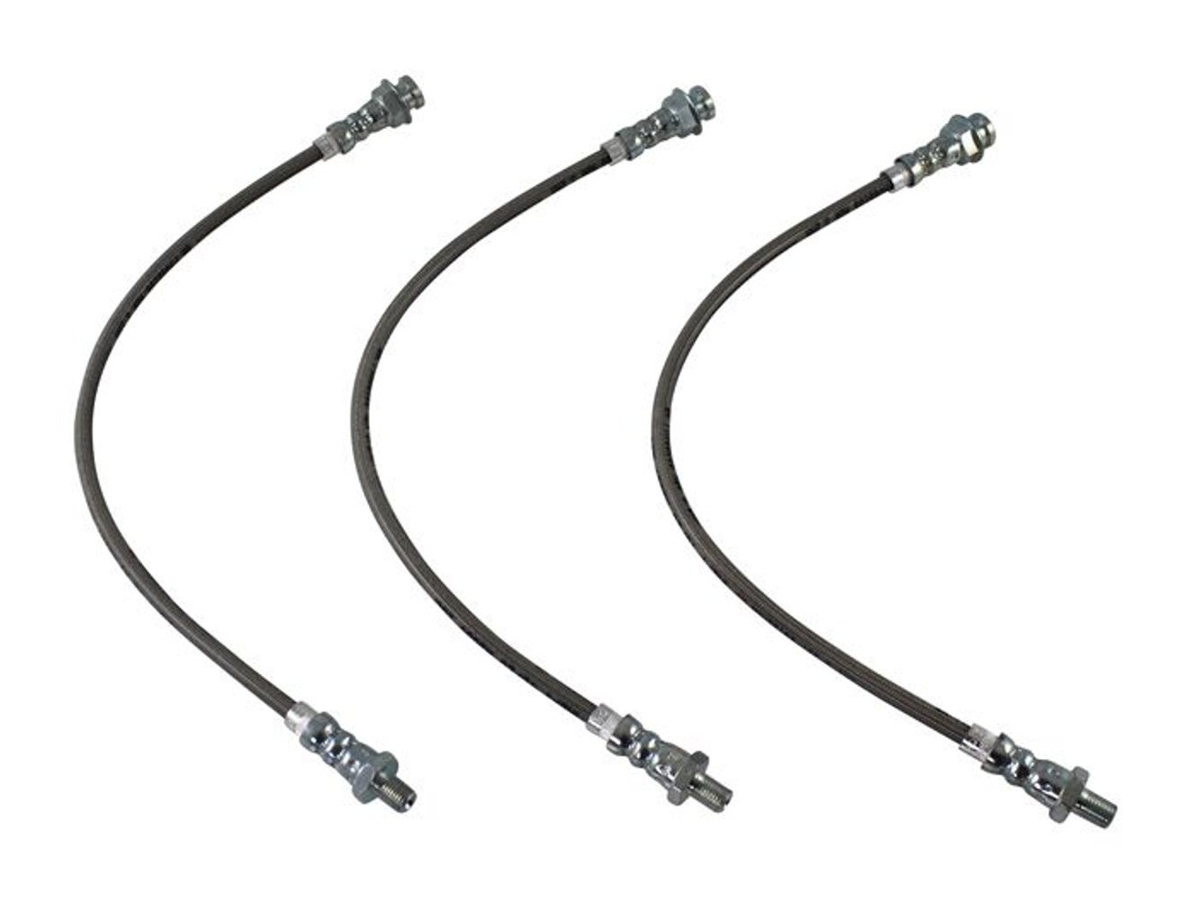 Bremsschlauchsatz Volvo PV/Duett - Stahlgeflecht