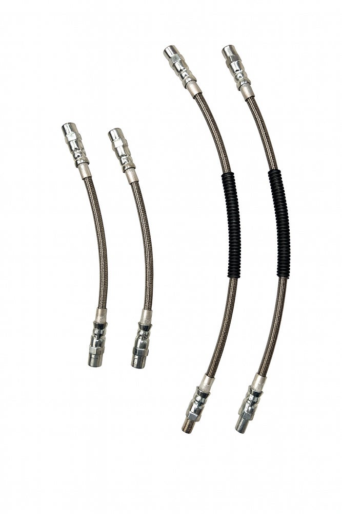 Bremsschlauch Satz metallumflochten