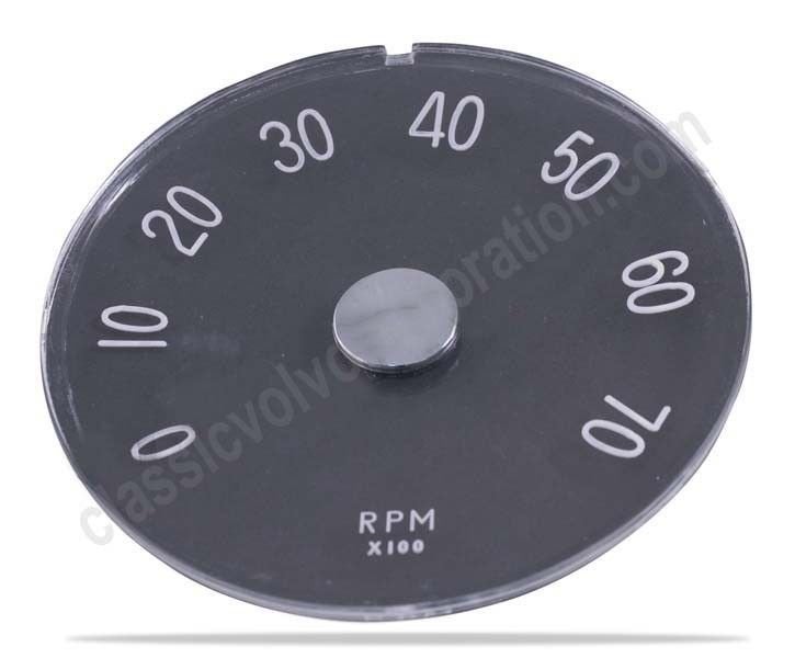 Glas für Drehzahlmesser