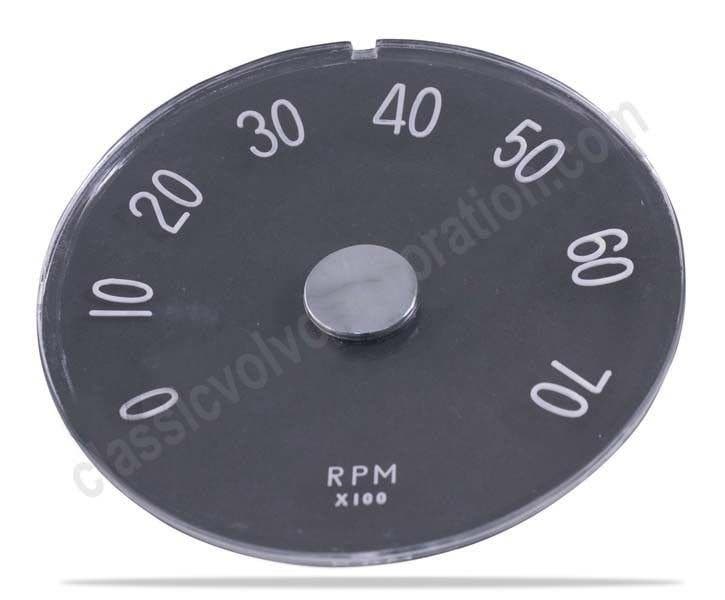 Glas für Drehzahlmesser