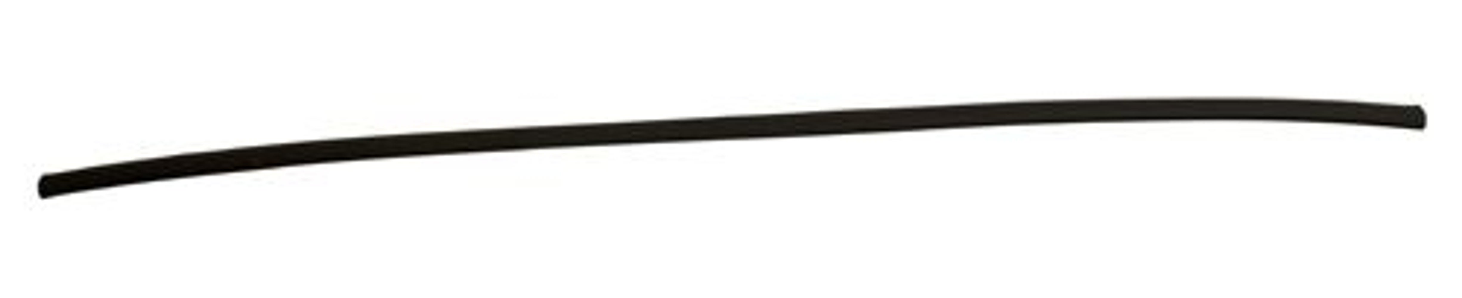 Zierleiste für die obere V-Fensterblende von Volvo 940, 960, S90, V90, schwarz