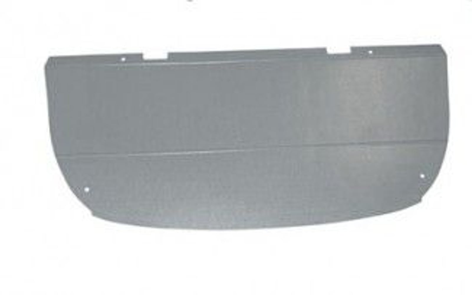 Hutablage grau mit Loch