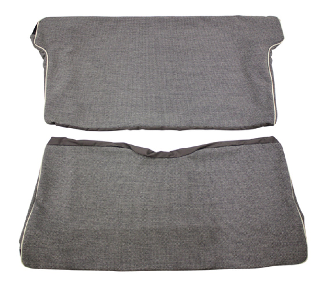 Klädsel Baksäte Volvo PV 444 1957 grå/svart