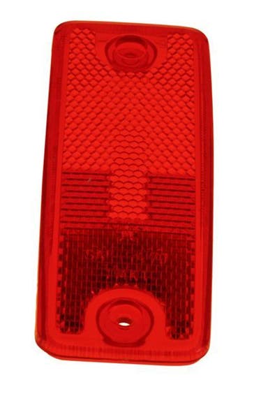 Seitenblinker aus Glas für Volvo 240, rot