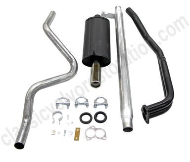 Auspuffanlage für Volvo Amazon Kombi, Baujahre 1967-69, 2" Sport