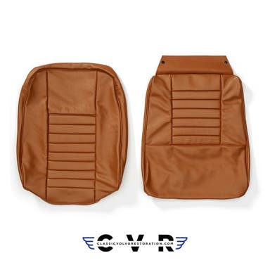 Vordersitzbezüge für Volvo 1800S (1964–1969), braun