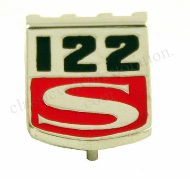 Emblem „122S“ für Volvo Amazon 1965–70