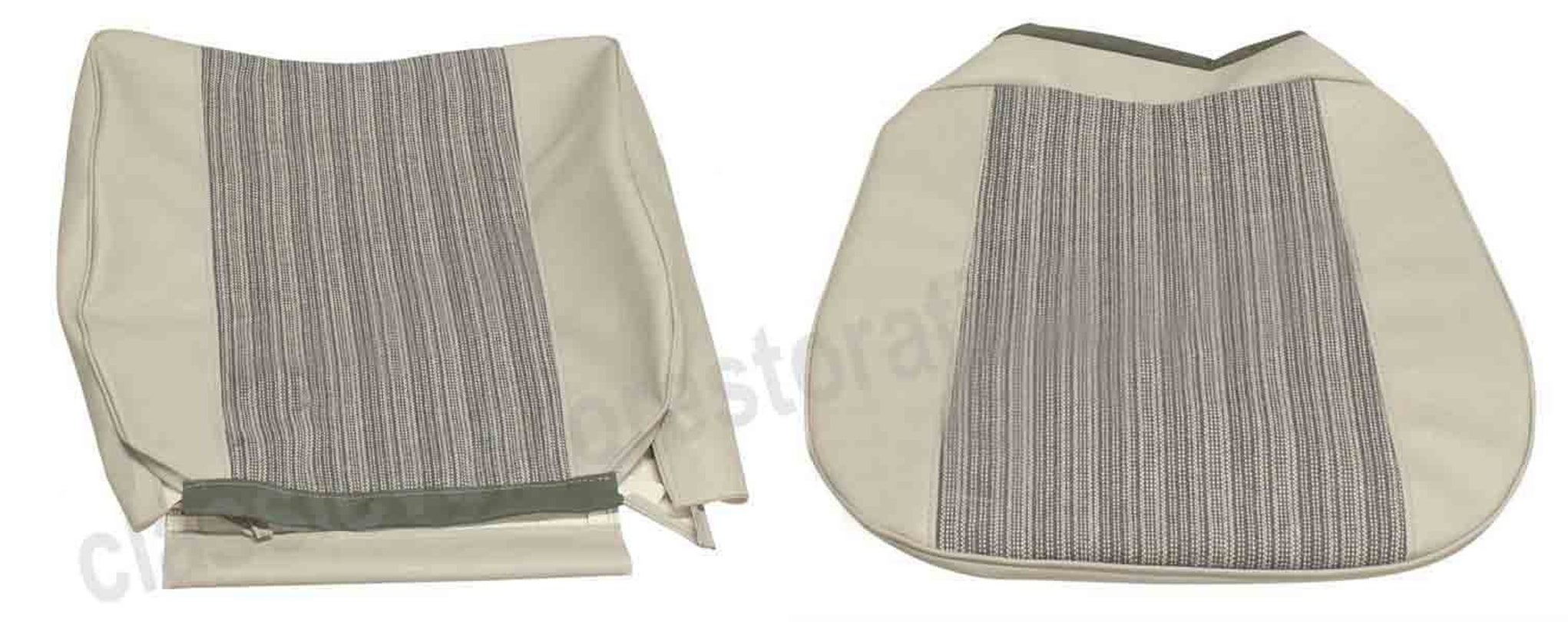 Bezug Vordersitz grau