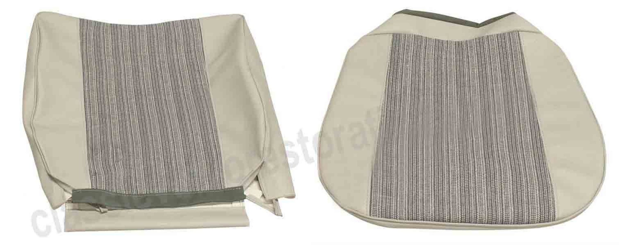 Bezug Vordersitz grau