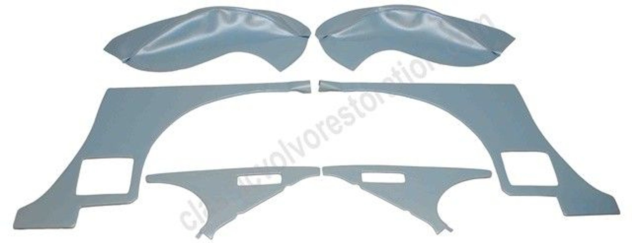 Seitenverkleidung/Radkasten Volvo 1800E72 L-blau