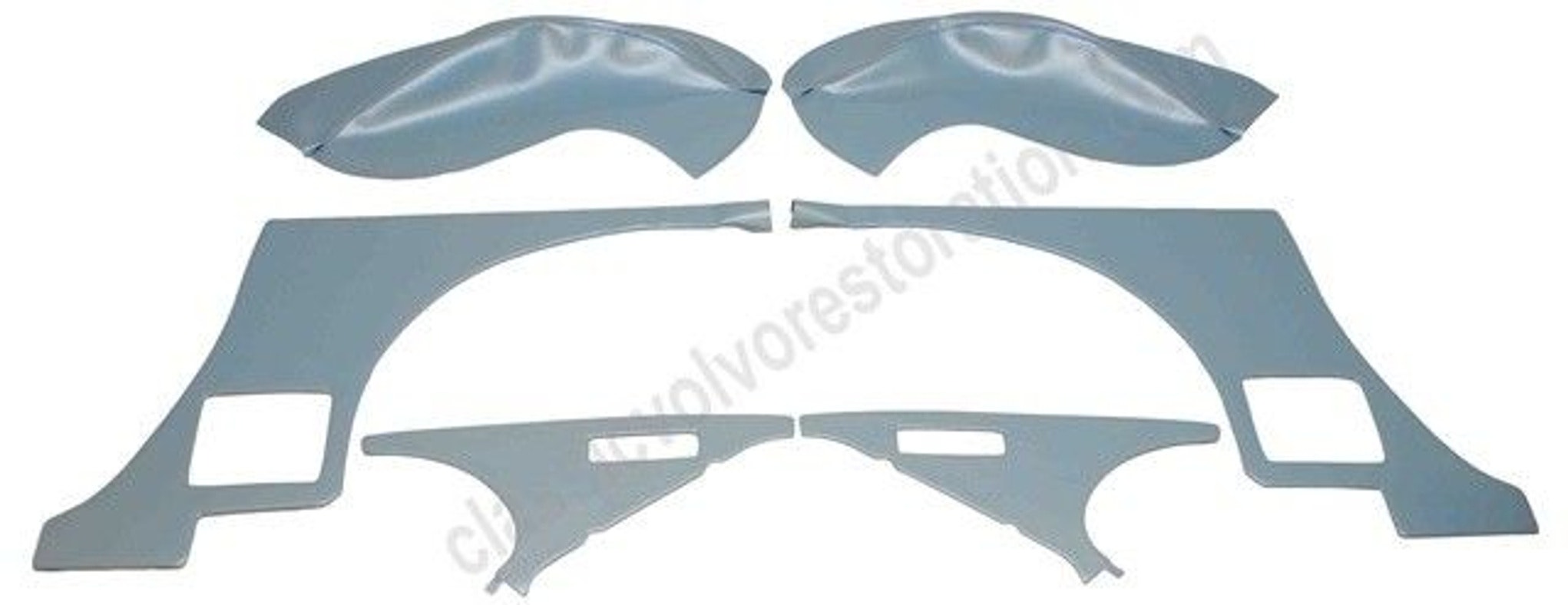 Seitenverkleidung/Radkasten Volvo 1800E72 L-blau