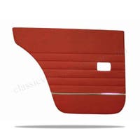 Hintere Türverkleidungen für Volvo Amazon 4-Türer, Amazon Kombi 1963-64 rot — bild 1 av 2