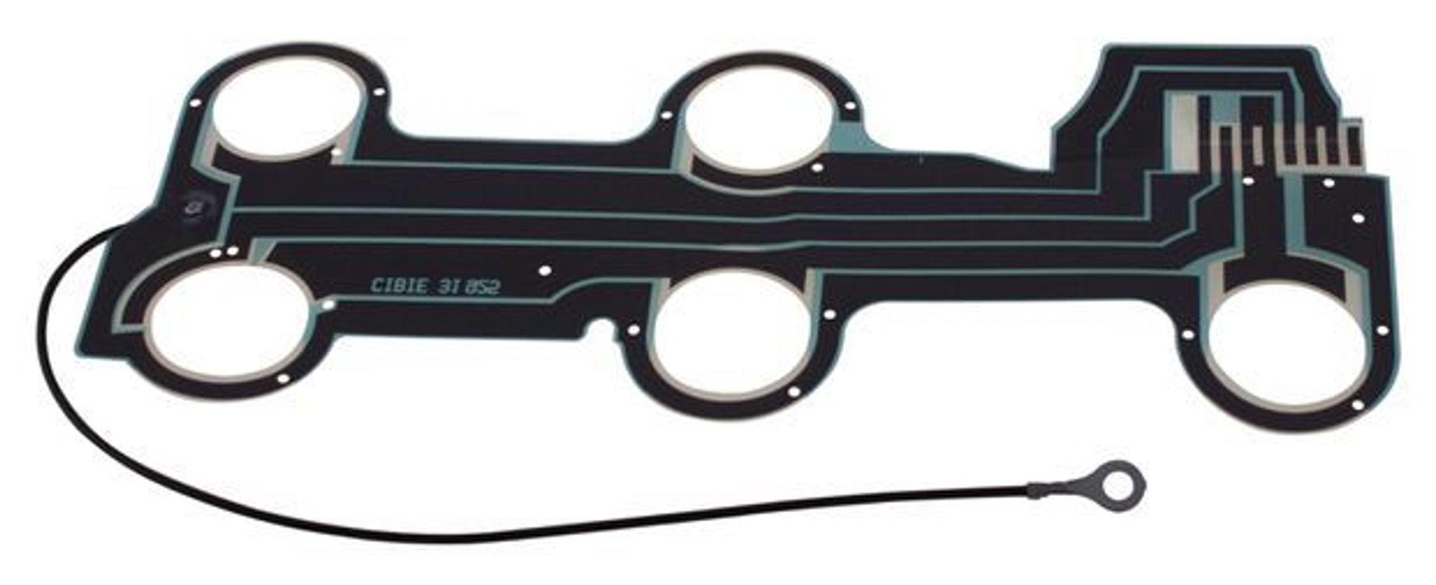 Leiterplatte hinten links