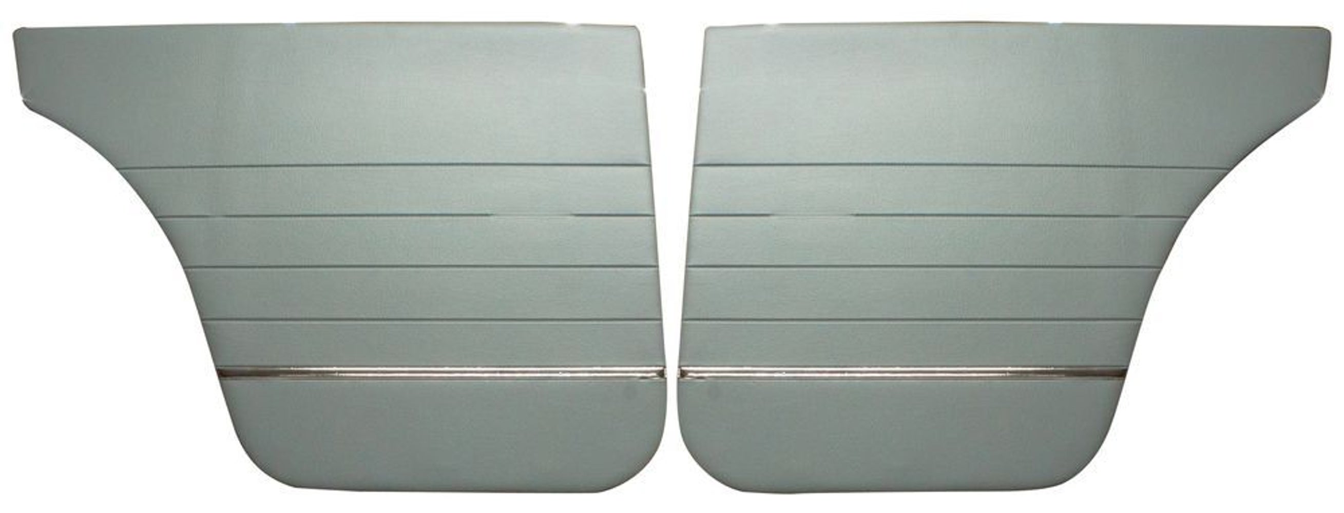 Hintere Türverkleidungen für Volvo Amazon 4d 1962-63, hellblau