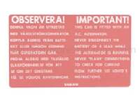 Aufkleber Lichtmaschine 123GT