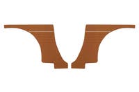 Heckverkleidung für Volvo 1800S (1964–1968), braun — bild 1 av 3