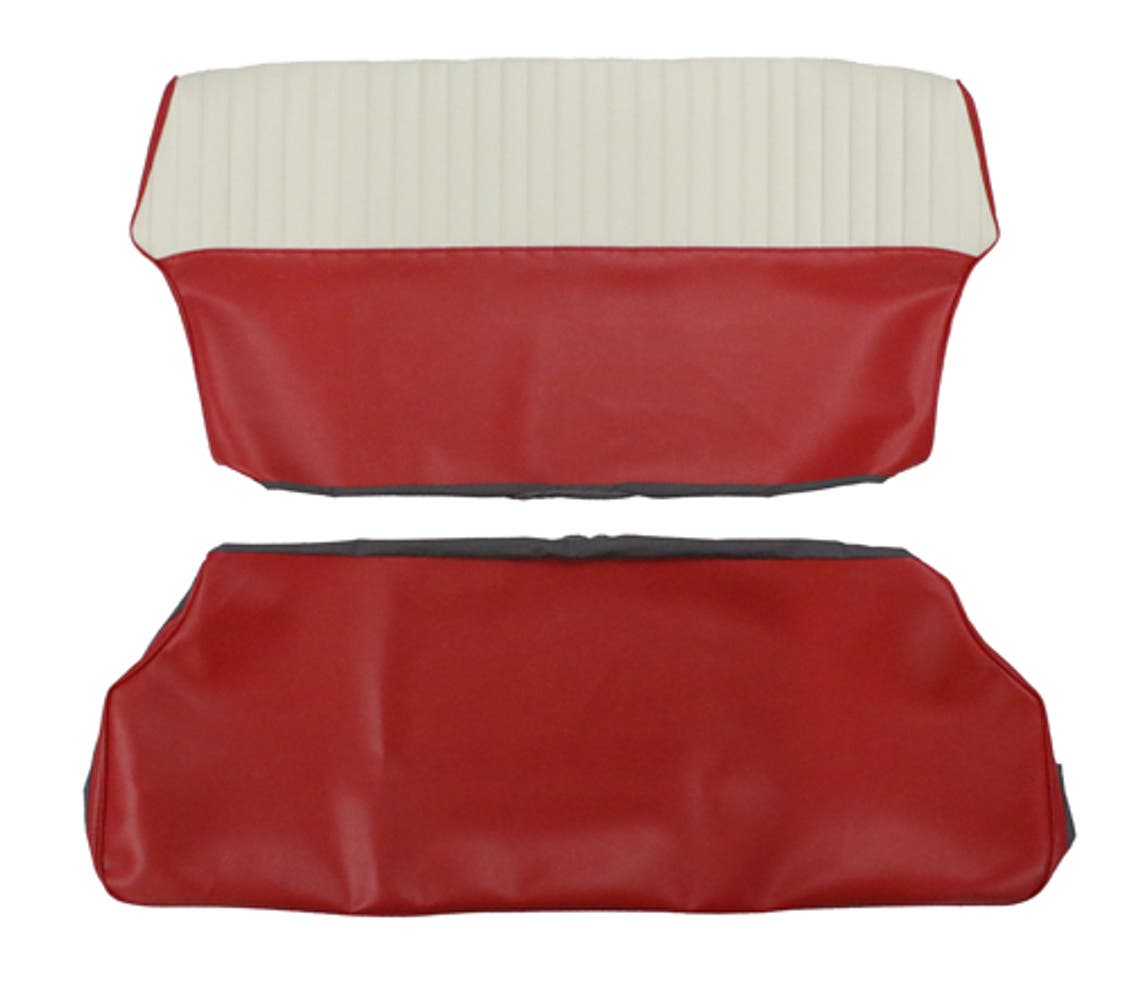 Bezug Rücksitz rot/beige alt.2