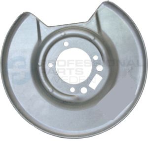 Bremsschild links hinten