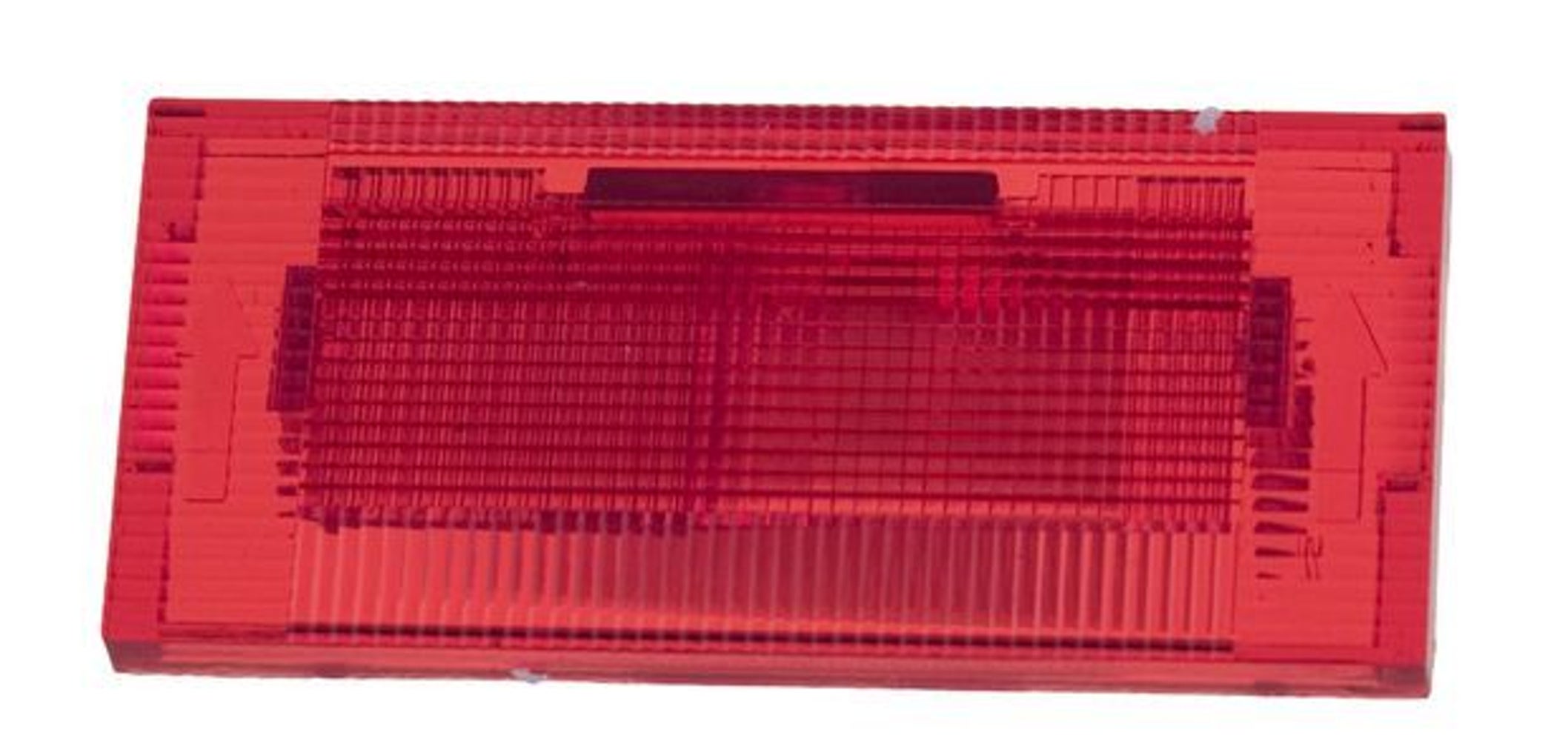 Türseitenteil aus rotem Glas für Volvo 740, 760, 940, 960