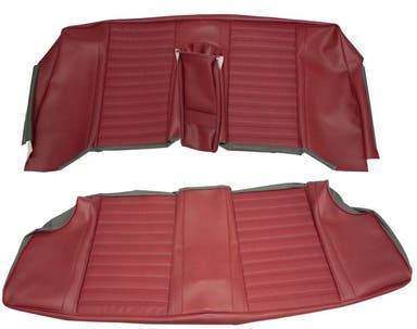 Rücksitzbezug für Volvo Amazon 2-Türer (1967-68), rot