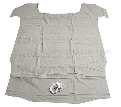 Dachhimmel Volvo PV 444 1947-1953 Stoff angeraut grau