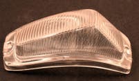 Blinkerglas weiß für Volvo Amazon, 1957-61, links — bild 1 av 2