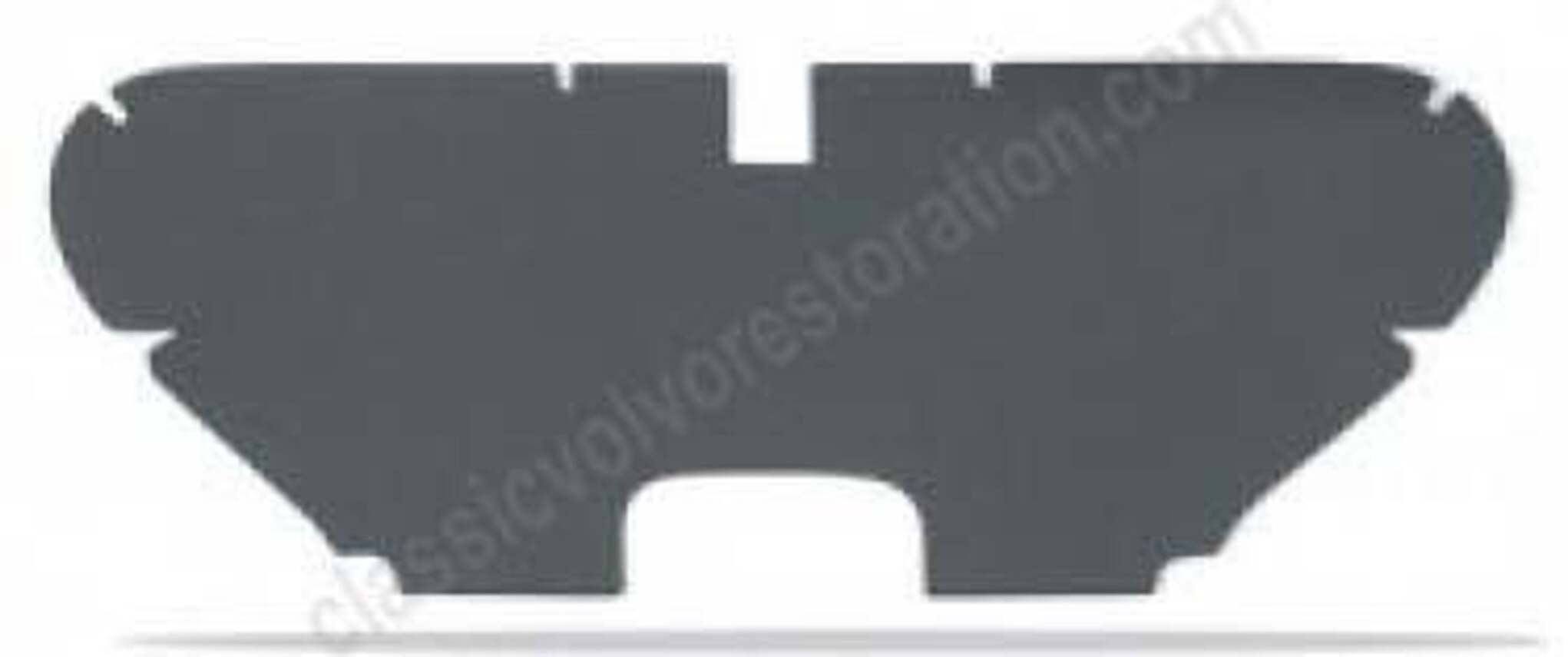 Pappe Rücksitz Rückseite