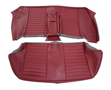 Rücksitzbezug für Volvo Amazon 4-Türer (1967-68), rot
