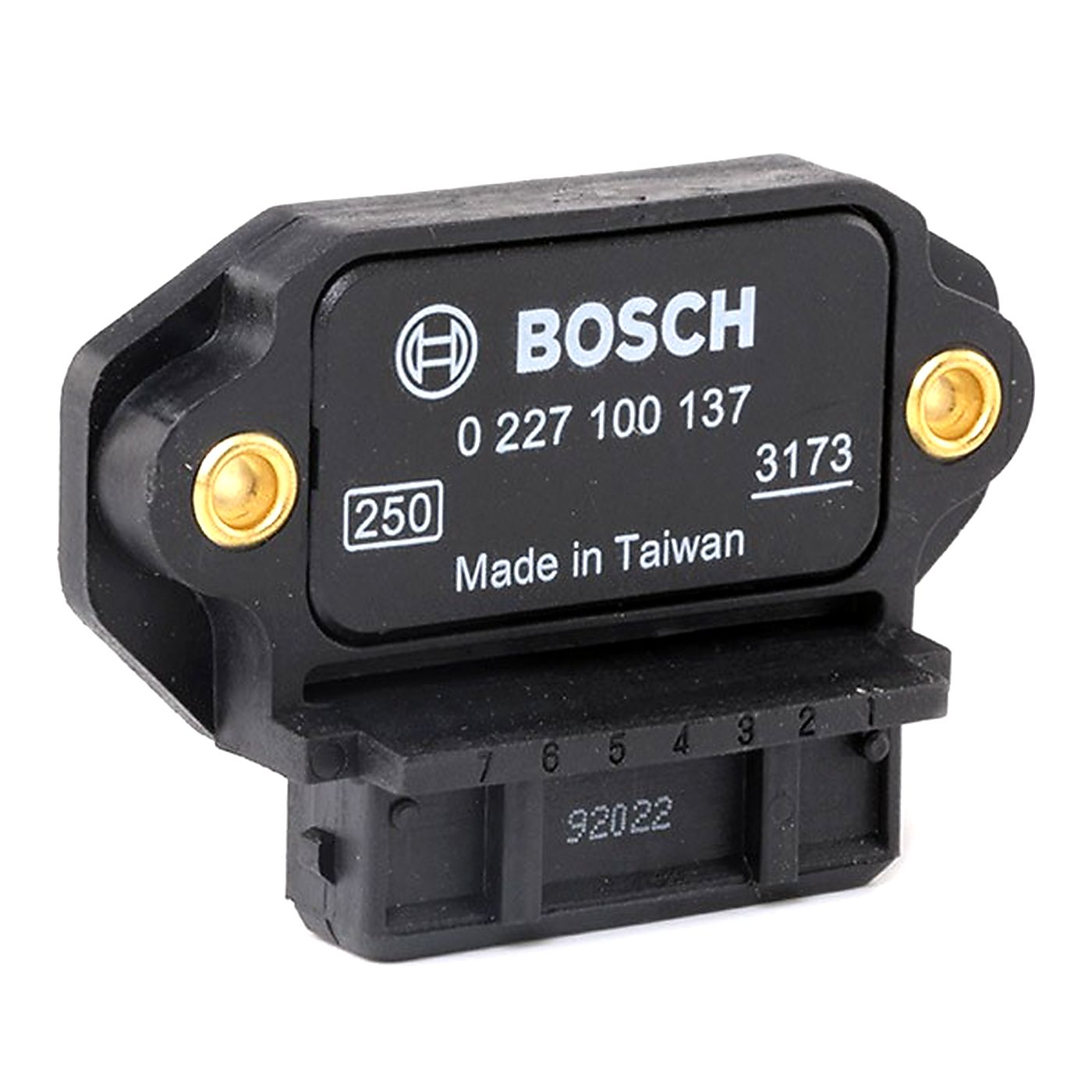 Zündmodul Volvo 240 1985–1992 / 740 1984–1986 – 7-polig – Bosch Original — bild 2 av 3