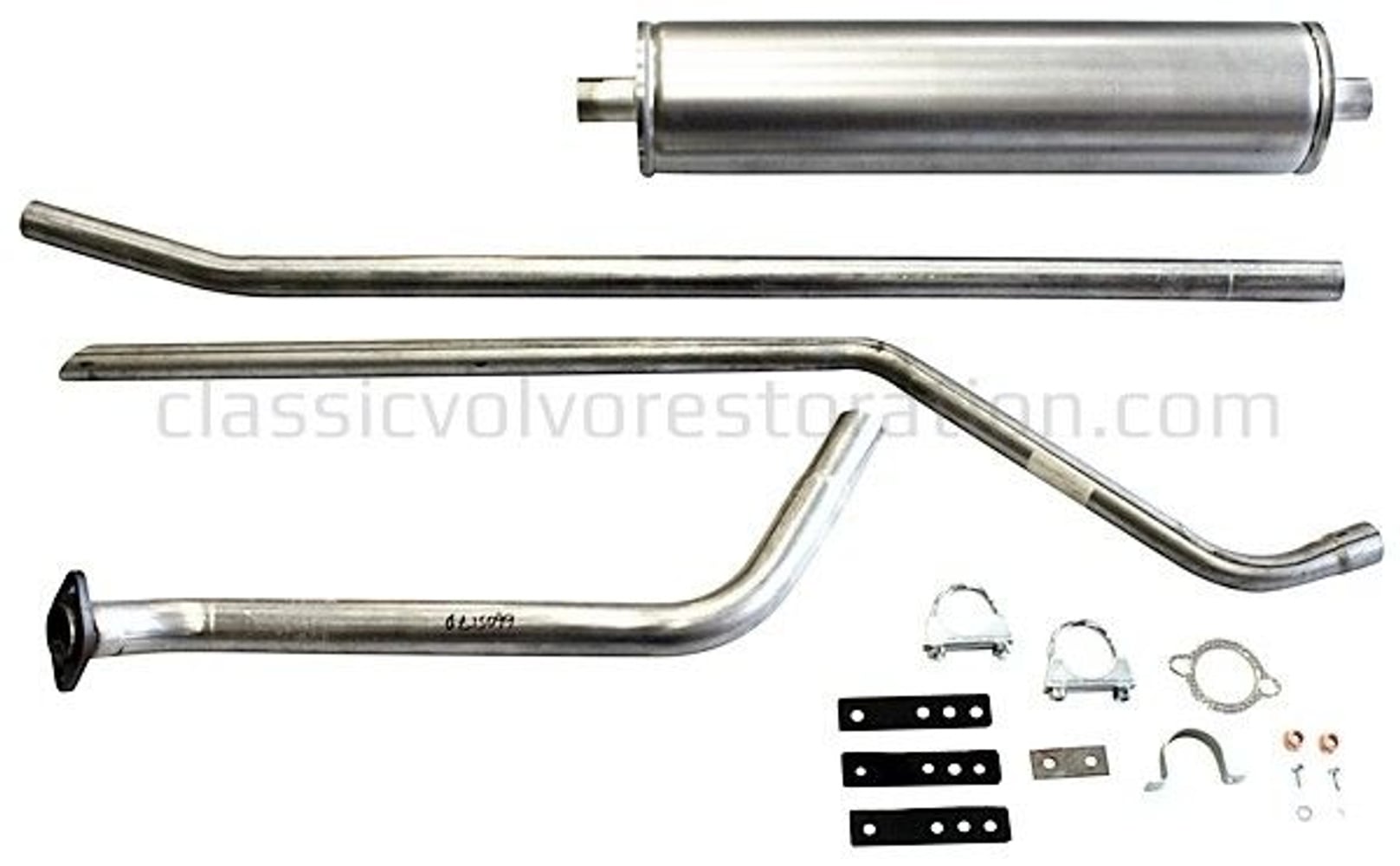 Abgasanlage für Volvo Duett, 1957-61, B16 — bild 2 av 2