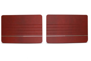 Türverkleidung für Volvo PV544 (1965–66), rot, links