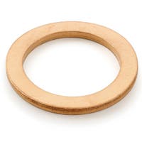 Kupferscheibe 16,2 x 21,6 x 1,4 mm für Volvo PV444, PV544, Duett, Amazon, Amazon Kombi, 1800 — bild 2 av 2