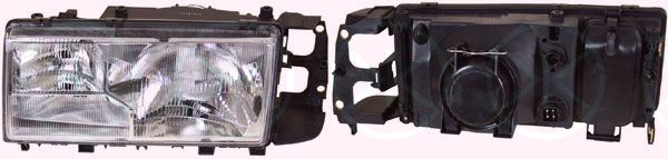 Scheinwerfer H4 doppelt links