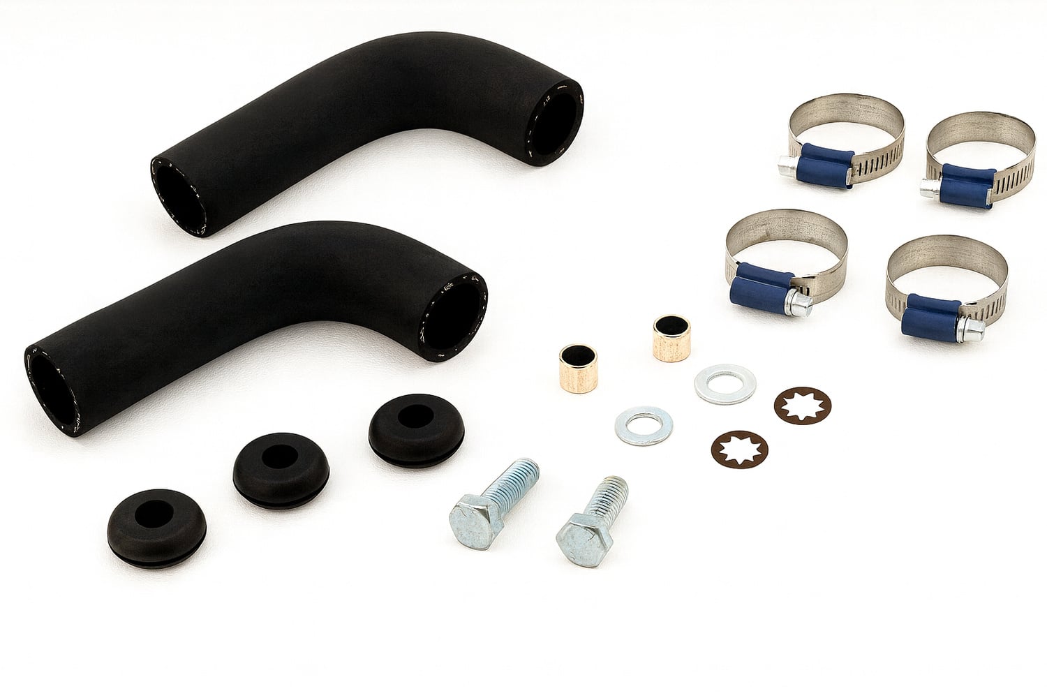 Kühlerschlauchsatz m/Montageset