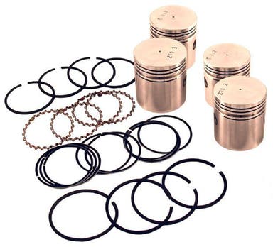 Kolbensatz mit Kolbenringen B16 0,020" für Volvo PV544, Duett, Amazon, Amazon Kombi
