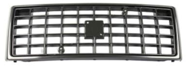 Kühlergrill für Volvo 740 (1990), 760 (1988–1990), 940 (1991–1997), 960 (1991–1994), schwarz