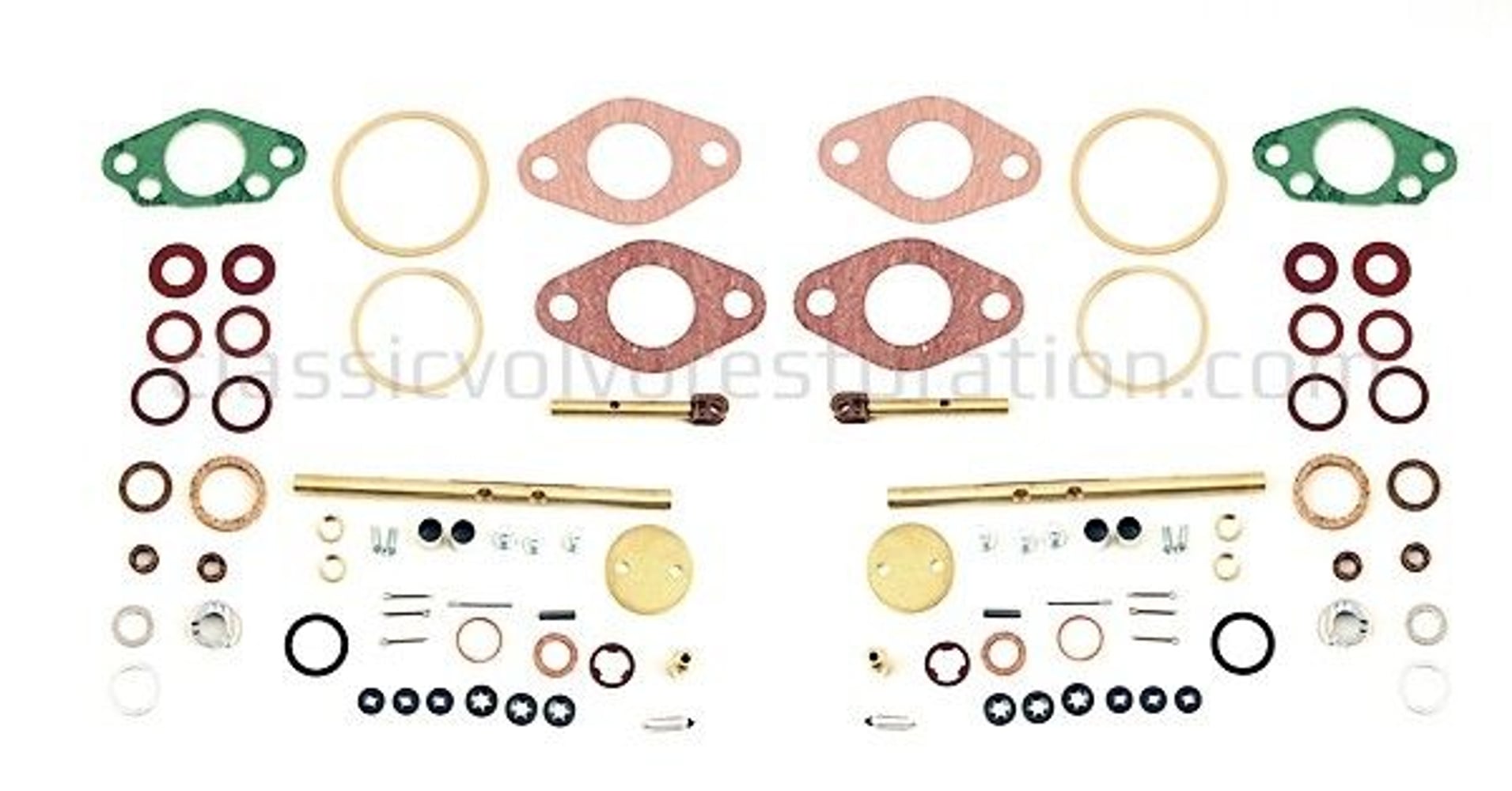Reparatursatz für SU-H2-Vergaser für Volvo B14A — bild 2 av 2