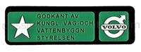 Aufkleber für Sicherheitsgurte — bild 1 av 2