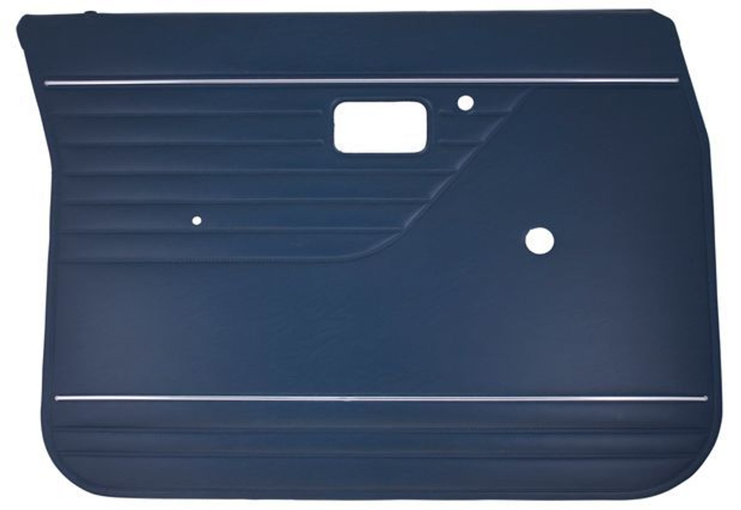 Türverkleidung vorne links für Volvo 144, 145, blau.