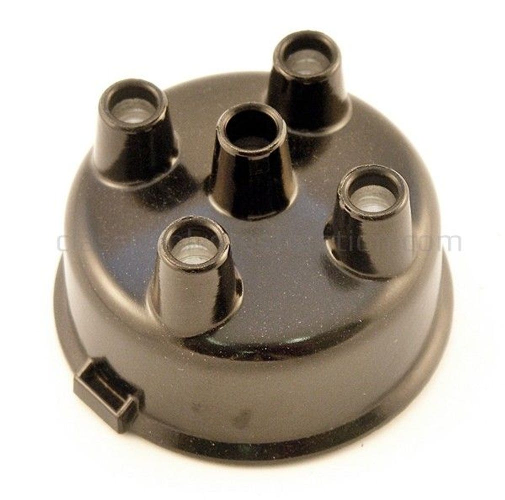Verteilerkappe B4B Autolite für Volvo PV444, Duett, 1950-54 — bild 2 av 2