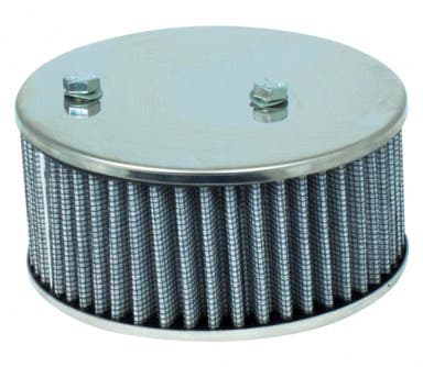 Luftfilter Stromberg CD175 mit Belüftung, Hochleistungs-Edelstahl, für Volvo B18, B20