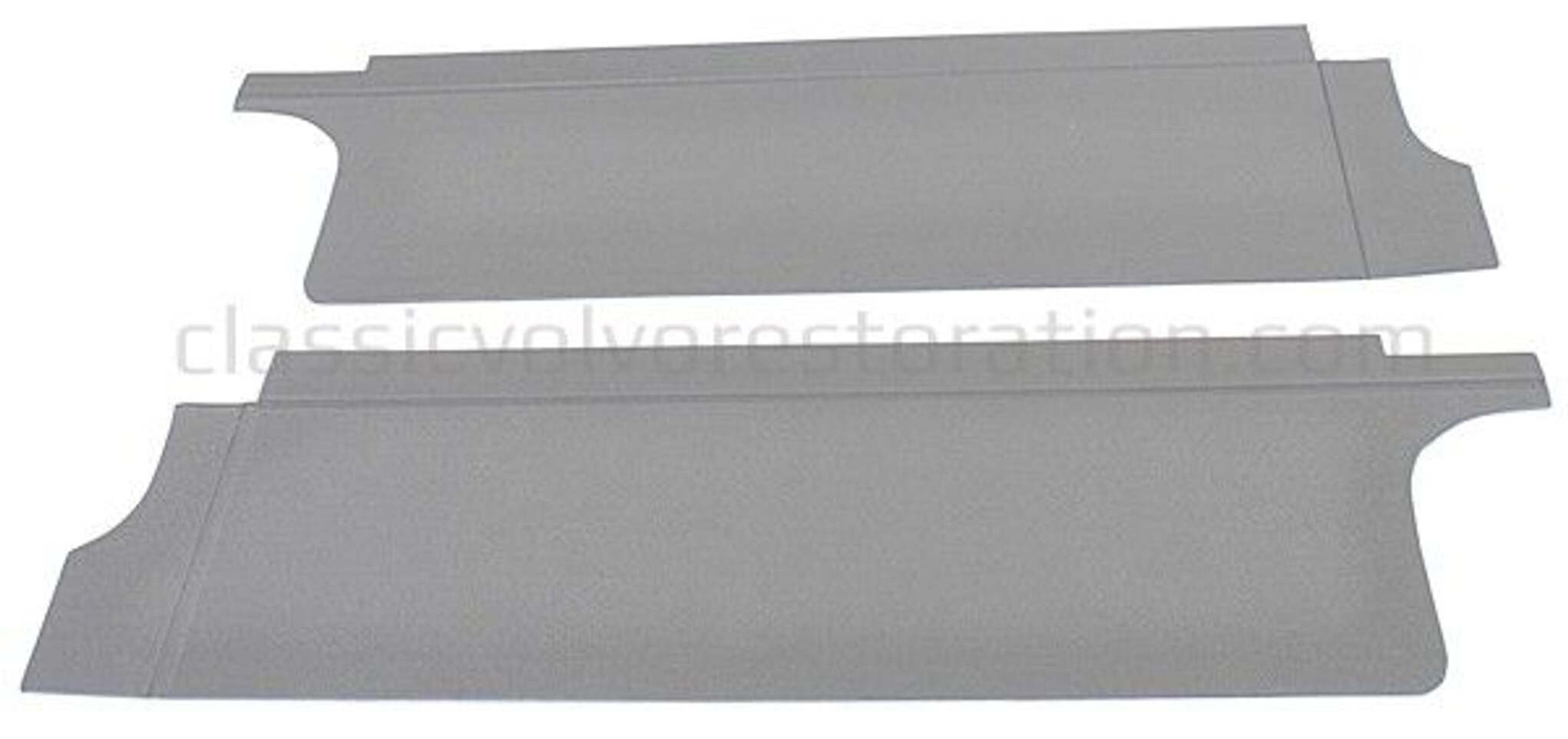 Pappe unter Rücksitz PV grau