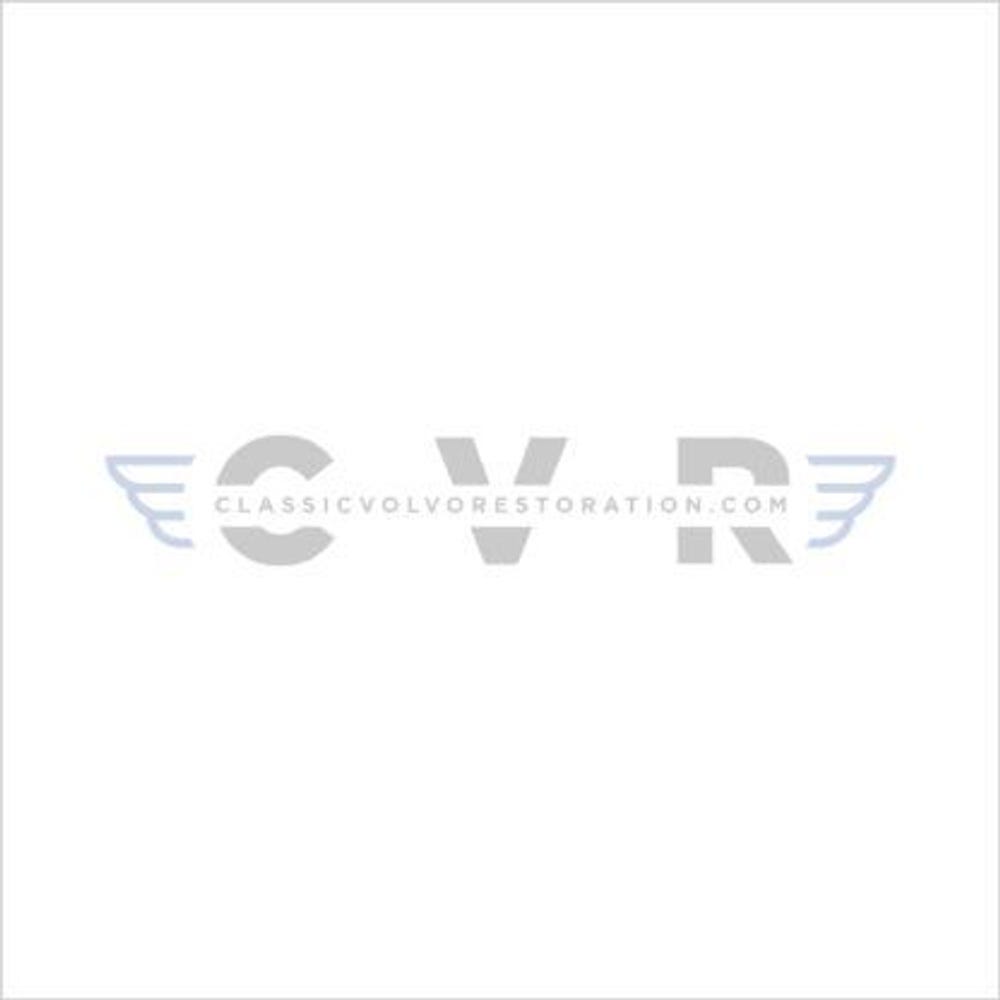 Kopfstützenbezug für Volvo 164, braun, Baujahre 1973–75, Leder